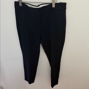 J. Crew Navy Tailored Ankle-Length Pants